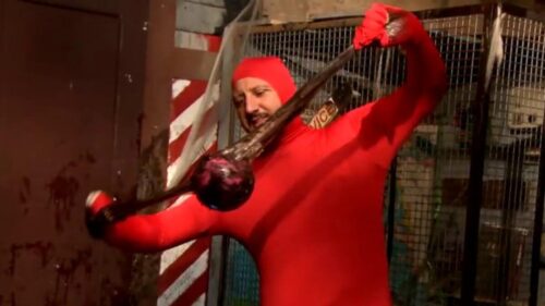 Dans quelle épreuve, les candidats de Fort Boyard doivent-ils porter une combinaison rouge et se débattre avec des œufs collants ? 