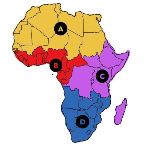 Dans quelle partie de l’Afrique se situe la Côte d’Ivoire ? Carte afrique