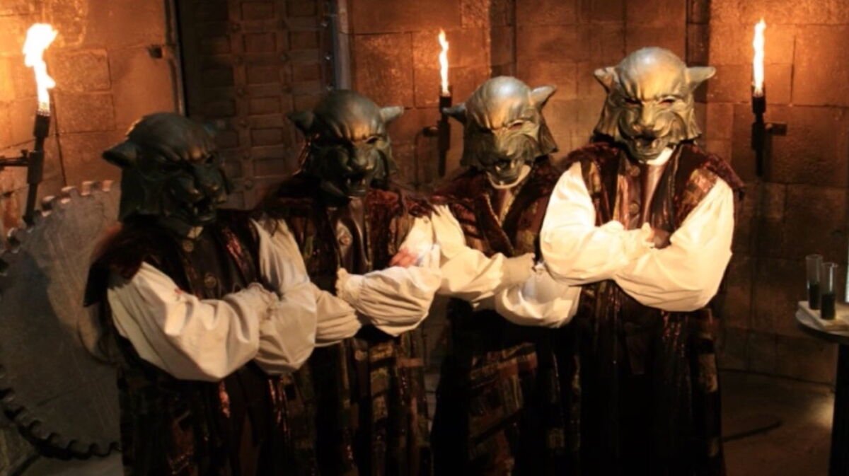 Comment se nomment les personnages avec une tête de tigre dans l'émission Fort Boyard ? 