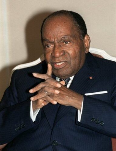 Qui a été le premier président de la Côte d’Ivoire l’année de son indépendance, en 1960 ? 