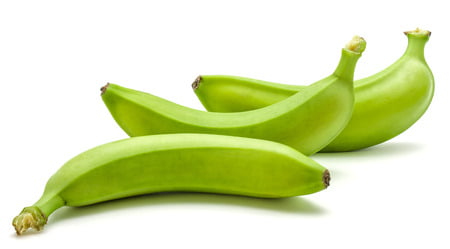 Comment s’appelle cette variété de banane verte qu’on retrouve en Afrique ? 