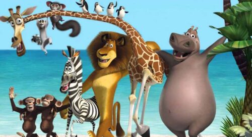 Quel est le nom du zèbre dans les films d’animation “Madagascar” ? 