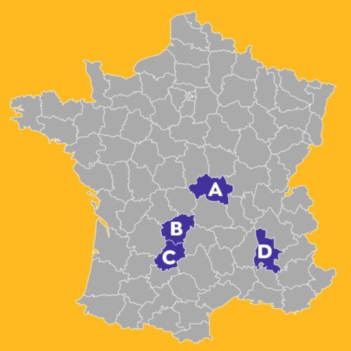 Quel département correspond à l’Allier (03) ? 