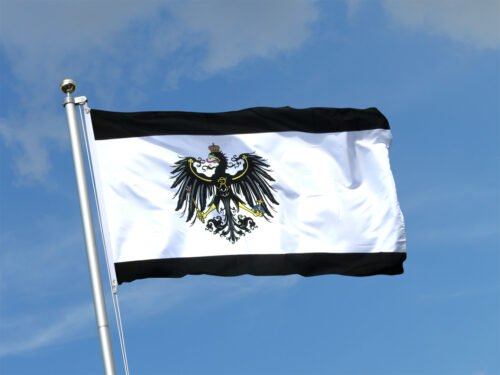 À quel royaume disparu, ce drapeau était-il associé ? 