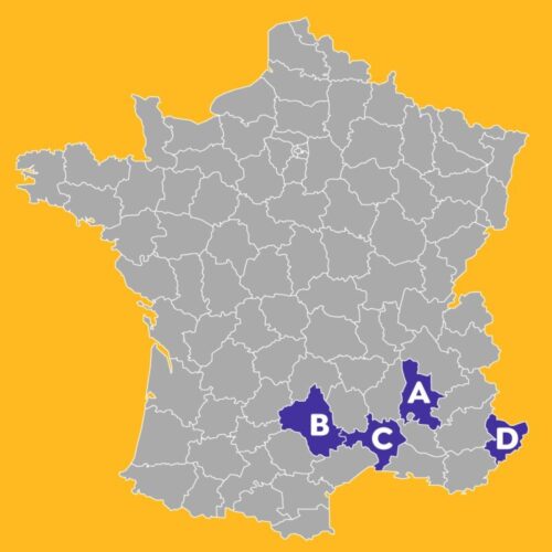 Quel département correspond à la Drôme (26) ? 