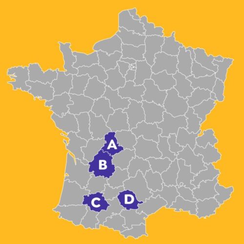 Quel département correspond à la Dordogne (24) ? 