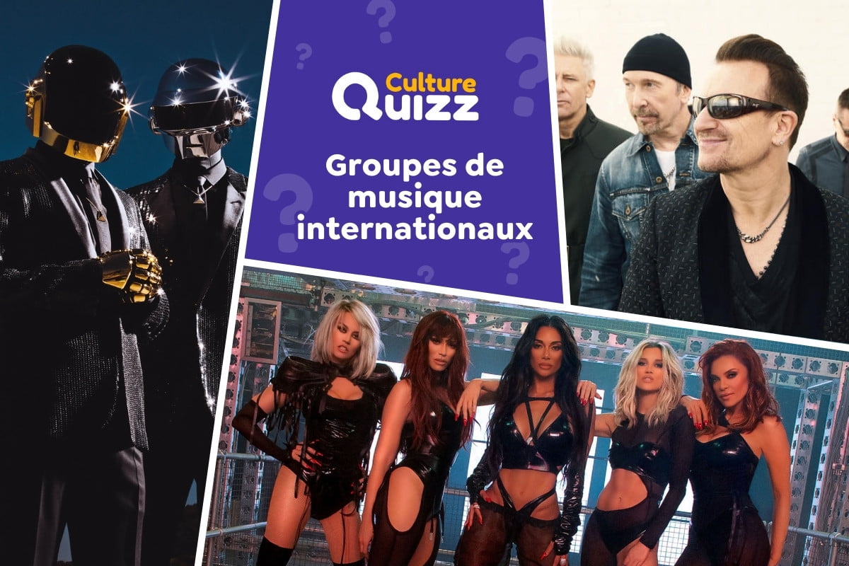 Quiz spécial Groupes de Musique Internationaux - Quiz musical spécial groupes internationaux