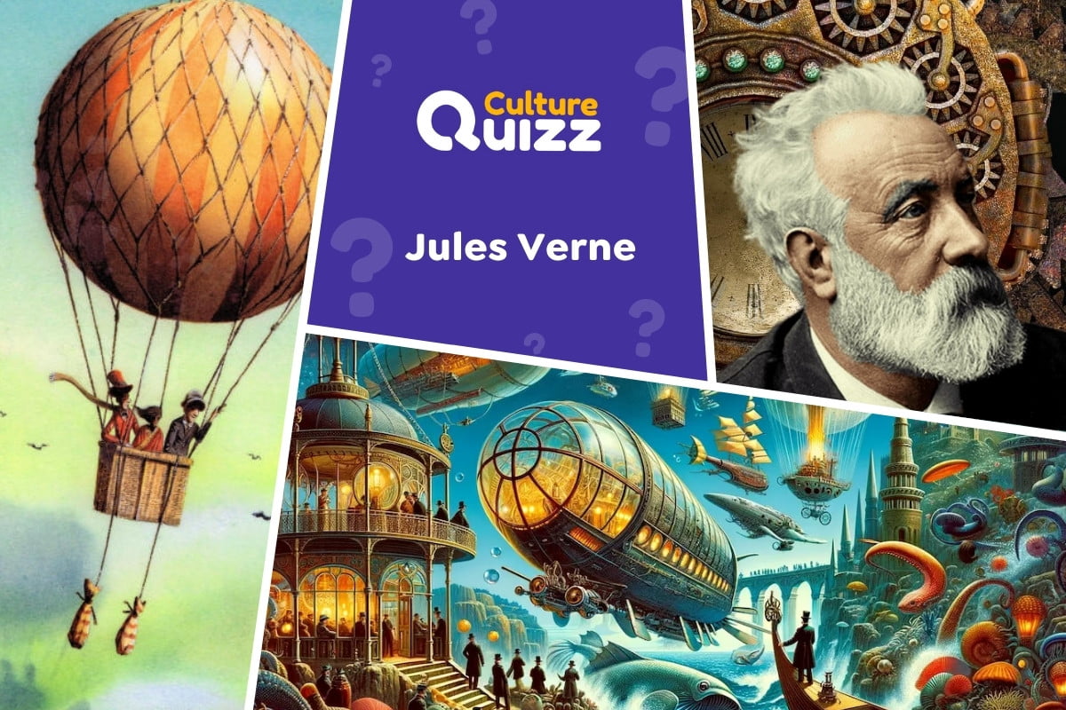 Quiz Jules Verne - Quiz spécial sur l'univers de Jules Verne - Quiz littérature