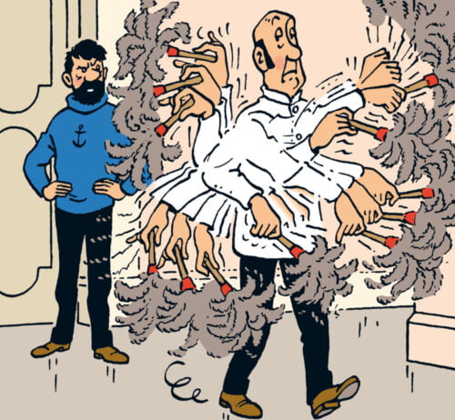 Dans les aventures de Tintin par Hergé, quel est le prénom du majordome du capitaine Haddock à Moulinsart ? 