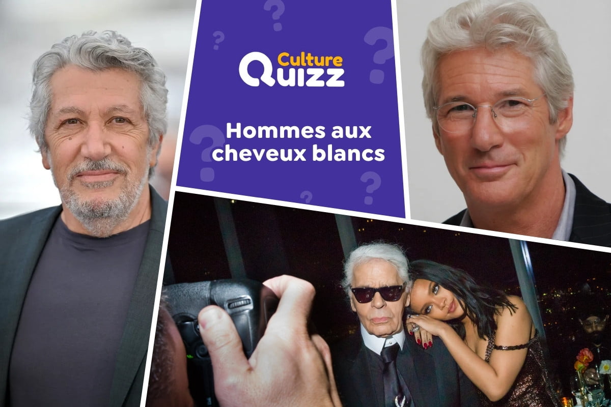 Quiz : Identifiez des Hommes célèbres aux Cheveux Blancs - Identifiez une sélection de personnalités aux cheveux blancs