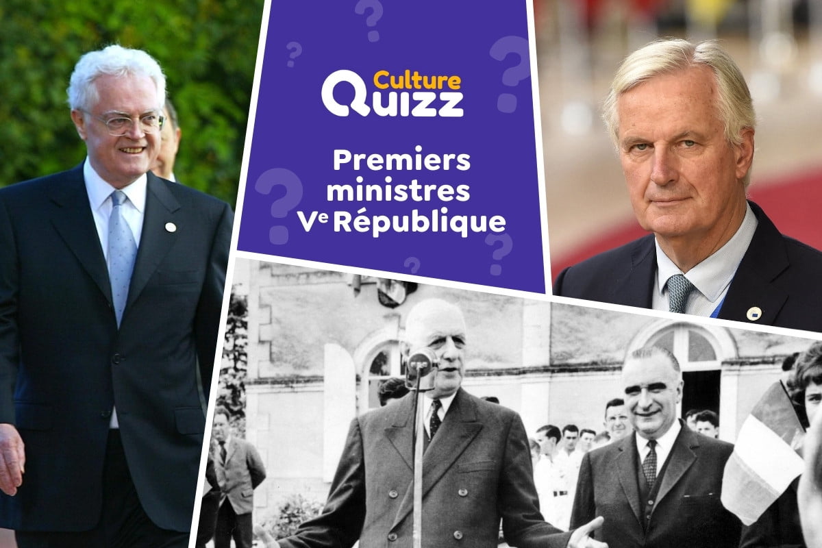 Quiz : Connaissez-vous les Premiers ministres de la Vᵉ République française ? - Connaissez-vous tous les Premiers ministres de la Ve Republique ?