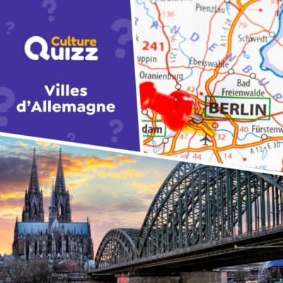 Quiz spécial sur les principales villes d'Allemagne - géographie