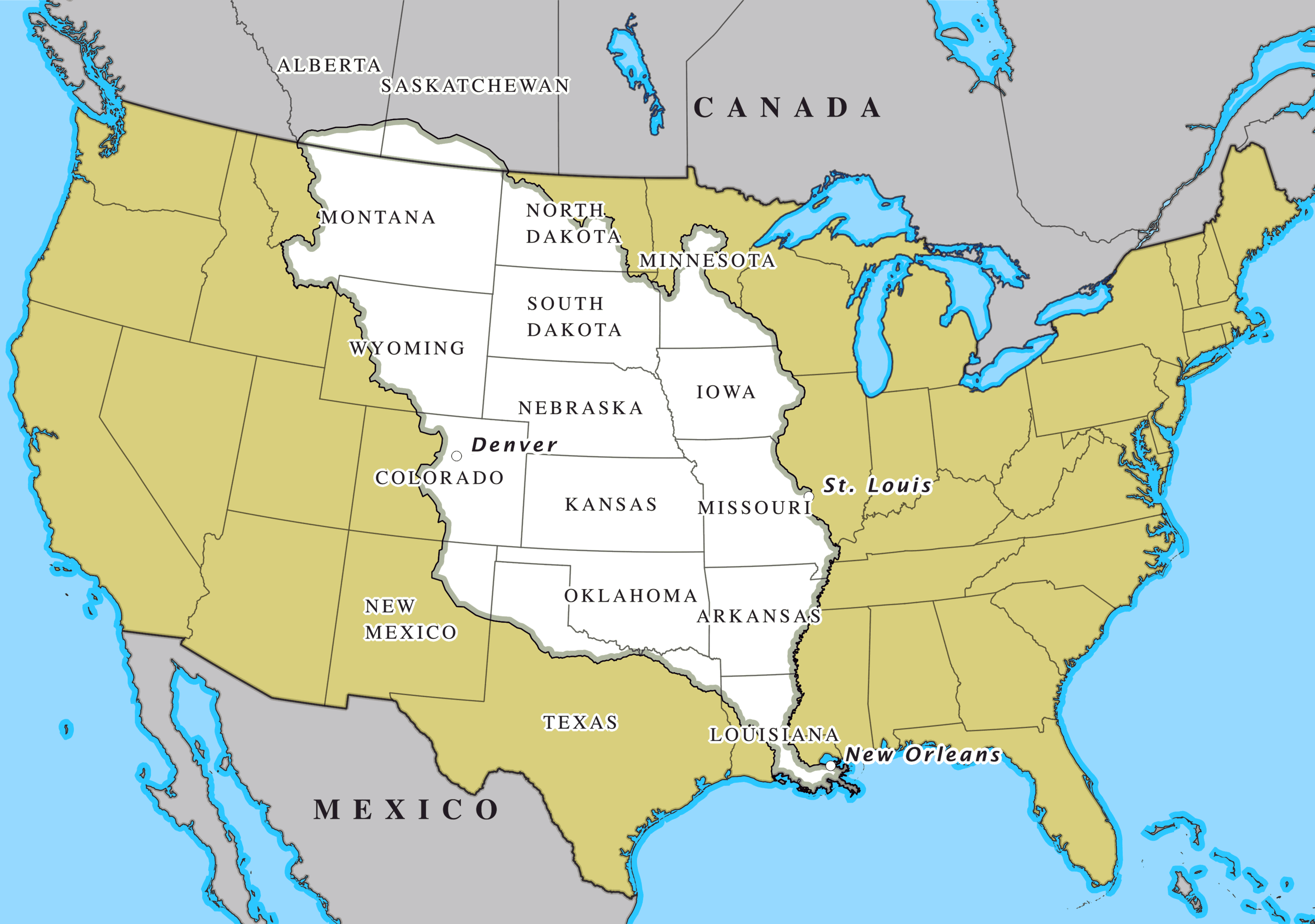 En 1803, quel dirigeant français a vendu la Louisiane aux États-Unis ? 