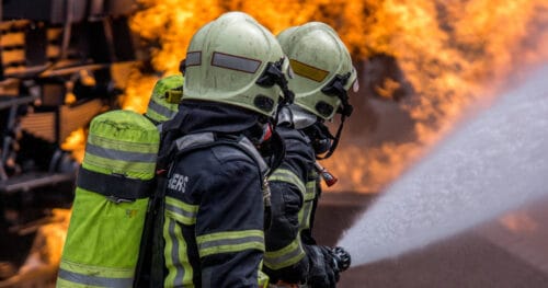 Selon des chiffres de 2019, quel pourcentage d’interventions des pompiers ont concerné des feux en France ? 