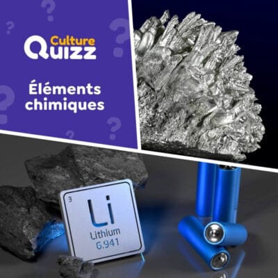 Quiz sciences sur les éléments chimiques