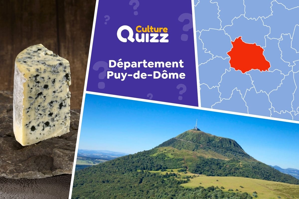 Quiz département du Puy-de-Dôme - Quiz spécial sur le département du Puy-de-Dôme - France