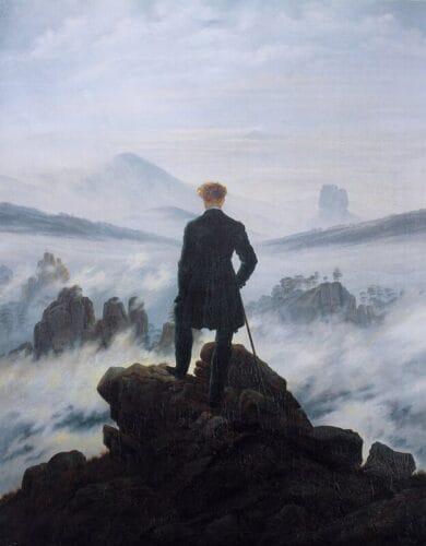 Qui est l'auteur de cette célèbre toile de 1818 ? 