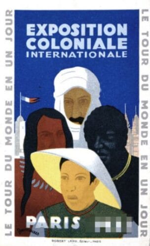 En quelle année la France organise-t-elle au XXe siècle la grande Exposition Coloniale Internationale à Paris dans le but de promouvoir les différentes colonies aux français ? 