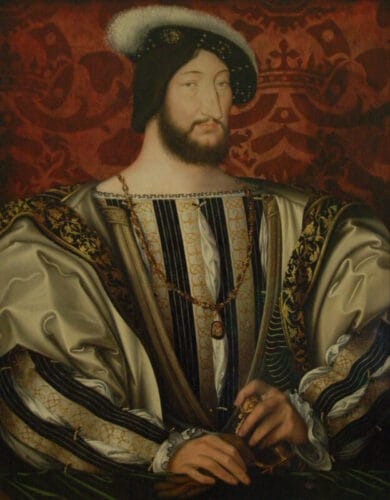 Quel roi est représenté sur cette célèbre peinture d'époque ? 