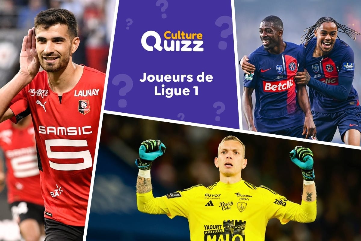 Quiz : Identifiez les footballeurs de Ligue 1 (2020-2025) - Quiz spécial foot - Retrouvez les joueurs de L1