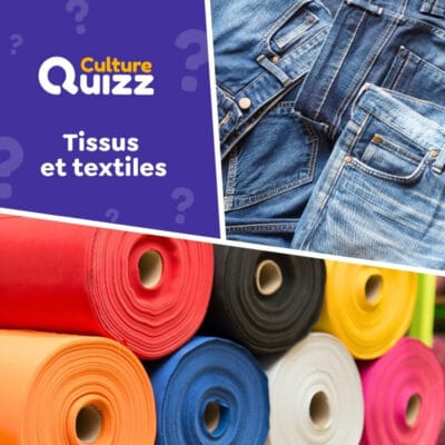 Quiz sur les tissus et textiles utilis&eacute;s : coton, lin, nylon