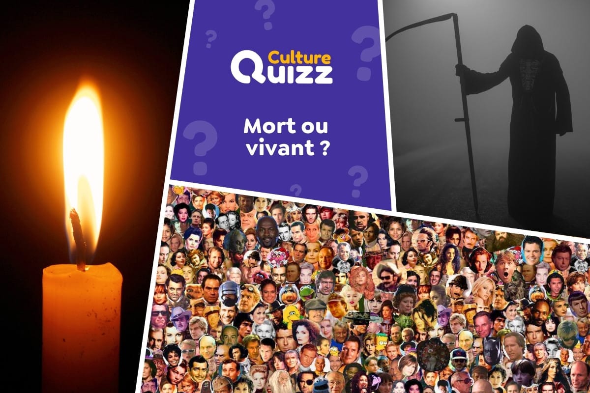 Quiz des Personnalités : Mort ou Toujours en Vie ? - Quiz spécial sur les personnalités vivantes ou mortes