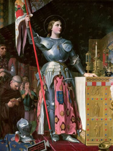 Quel artiste a peint le tableau Jeanne d'Arc au sacre du roi Charles VII dans la cathédrale de Reims ? 