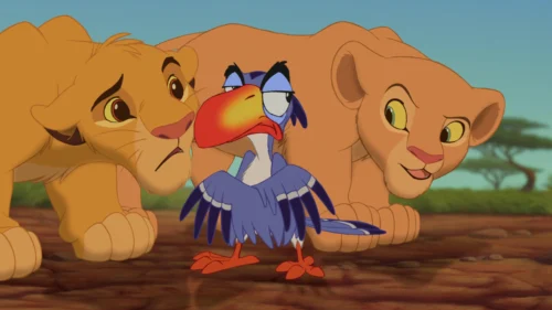 Quelle est la phrase manquante dans les paroles de la chanson Je voudrais déjà être roi du Roi Lion : Si tu confonds la monarchie avec la tyrannie, Vive la république, adieu l'Afrique, ________ ? 