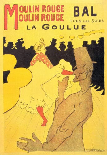 Quel artiste est associé aux premières affiches et à l’histoire du Moulin-Rouge ? 