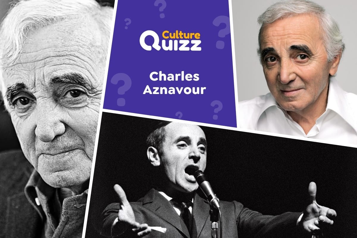 Quiz Charles Aznavour - Quiz spécial sur le chanteur Charles Aznavour