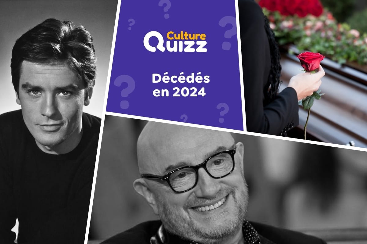 Quiz : Ils sont décédés en 2024 - Quiz sur les personnalités décédées au cours de l'année 2024