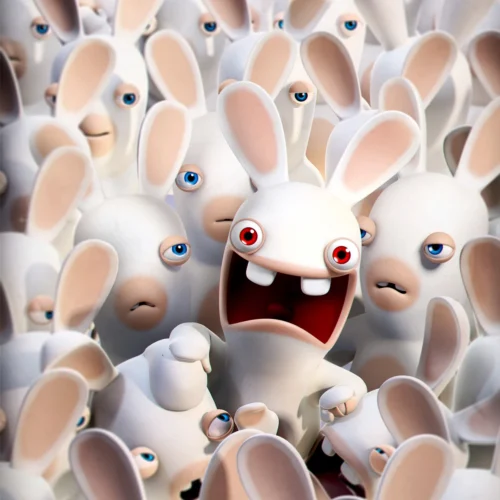 À quel(s) personnage(s) de jeux vidéo, les Lapins Crétins sont-ils associés ? 