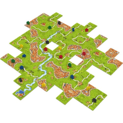 Quel est le jeu de société associé à ce plateau de jeu ? 
