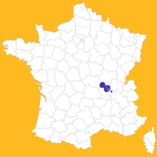 Quelle est la ville localisée sur la carte ? 