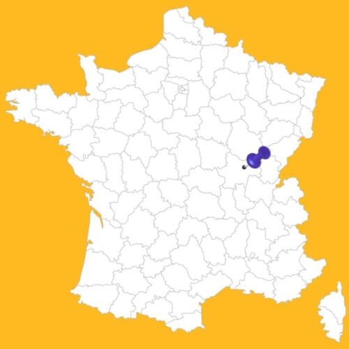 Quelle ville est localisée à cet emplacement de la carte ? 