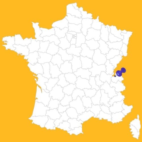 Laquelle de ces villes correspond au point situé sur la carte ? 