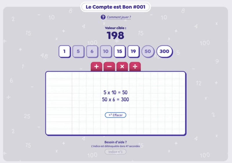 Nouveau jeu quotidien : Le Compte est Bon