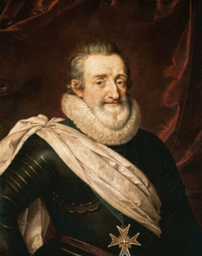 Quel roi de France est représenté sur cette peinture ? 