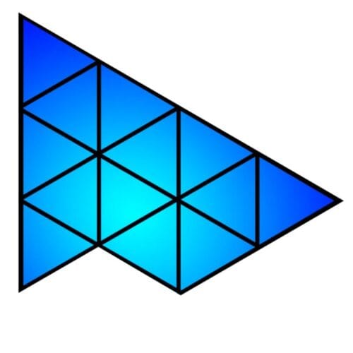Combien de triangles au total peut-on créer dans cette forme ? Test Logique triangle