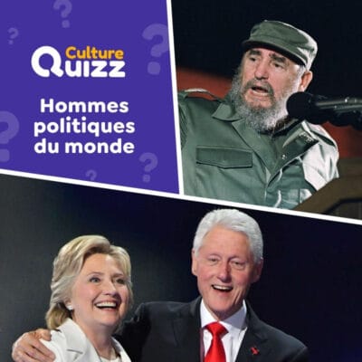 Quiz les hommes politiques du monde