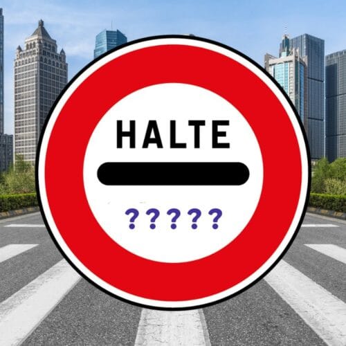 Quel est le mot manquant que l'on peut retrouver sur ce type de panneau ? 
