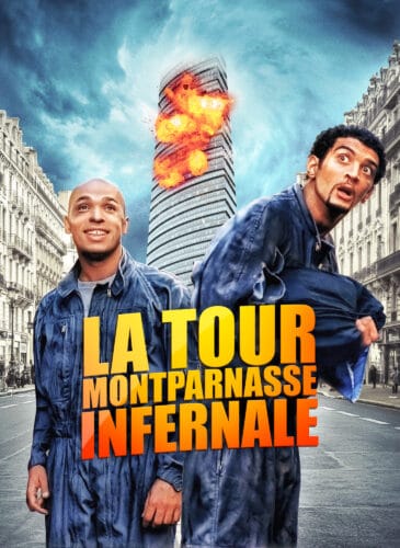 Quels sont les costumes portés par Éric et Ramzi dans “La Tour Montparnasse Infernale” afin de ne pas se faire remarquer ? 