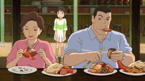 Dans le film d’animation japonais “Le voyage de Chihiro” de 2001, en quels animaux la sorcière Yubaba transforme-t-elle les parents de Chihiro ? 