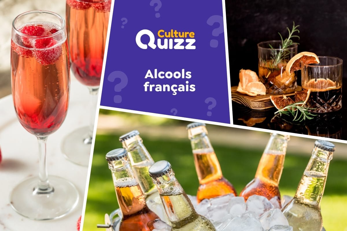 Quiz spécial Alcools français - Quiz spécial sur les alcools et boissons alcoolisées des régions de France