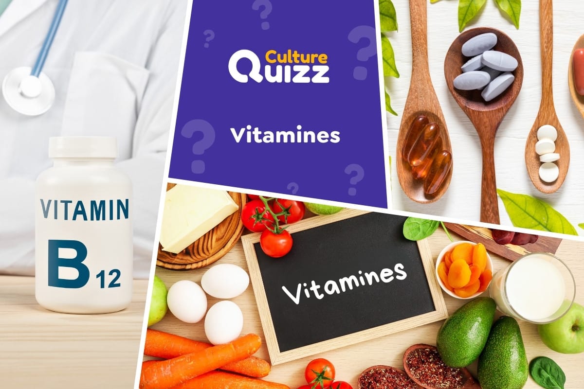 Quiz spécial Vitamines - Quiz spécial sur les vitamines : C, B12, D, K