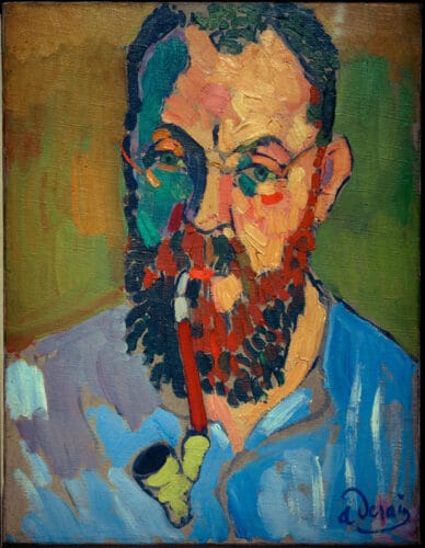 Quel mouvement d’art moderne du début du XXe est caractérisé par des couleurs vives, des formes simplifiées et des contours marqués ? 