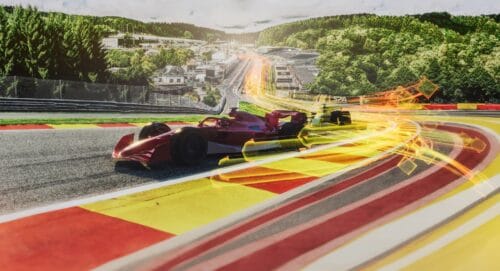 À côté de quelle ville belge se situe le circuit automobile utilisé notamment pour le Grand Prix de Belgique ? 