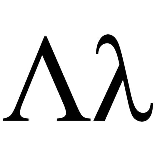 Quelle est cette lettre grecque en majuscule et minuscule ? 