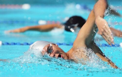 La natation est un sport olympique depuis les premiers Jeux olympiques modernes de 1896. Vrai ou faux ? 