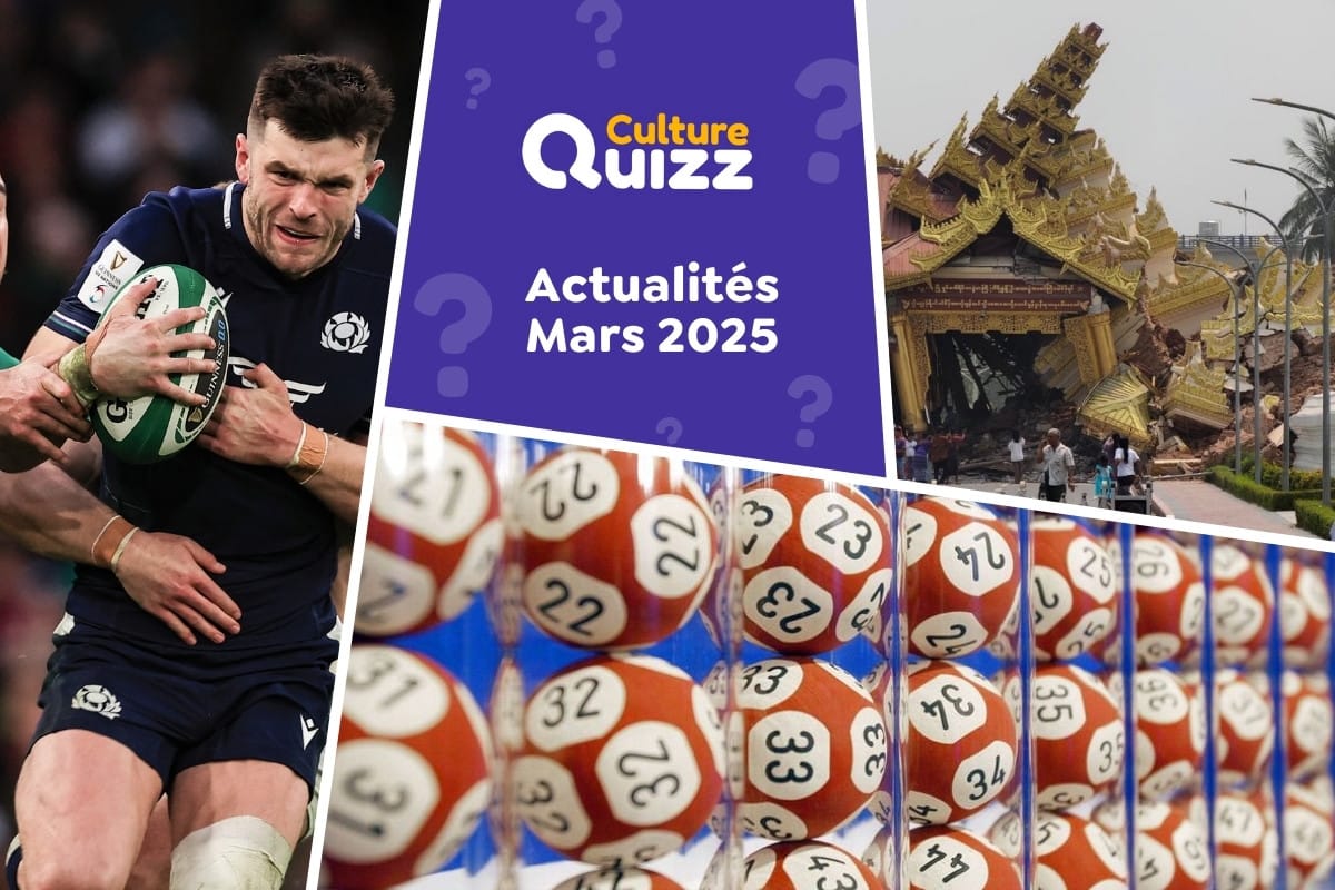 Quiz : Avez-vous bien suivi l'actualité de Mars 2025 ? - Quiz sur les actualités du mois de mars 2025